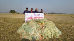 হিজলার মেঘনায় যৌথ অভিযানে ৫ লাখ টাকার কারেন্ট জাল জব্দ