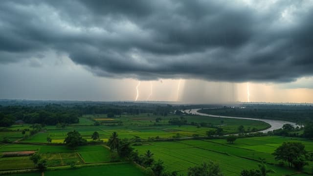 রিমঝিম মৌসুমি বৃষ্টি নিয়ে বাড়ছে রংপুর-সিলেটের বন্যা শঙ্কা