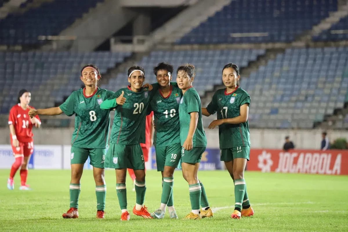 এশিয়ান কাপে ইতিহাস গড়লো বাংলাদেশ নারী দল