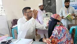 চোখের যত্নে জনসেবায় জামায়াতের ফ্রি চক্ষু ক্যাম্প