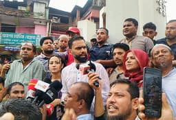 হাসনাত আব্দুল্লাহর বিরুদ্ধে দেবীদ্বারে বিএনপির বিক্ষোভ ও প্রতিবাদ মিছিল