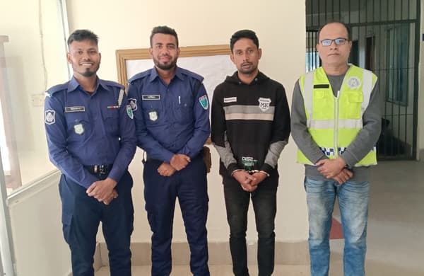 মৌলভীবাজারে ১৪ বছরের সশ্রম কারাদণ্ডপ্রাপ্ত আসামি গ্রেফতার