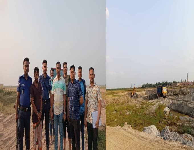 ব্রাহ্মণবাড়িয়ায় কৃষি জমি থেকে মাটি কাটার দায়ে এক ব্যক্তির কারাদণ্ড