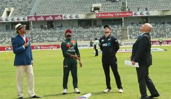 সিরিজ বাঁচাতে মাঠে বাংলাদেশ, টস জিতে ব্যাটিং নিউজিল্যান্ডের