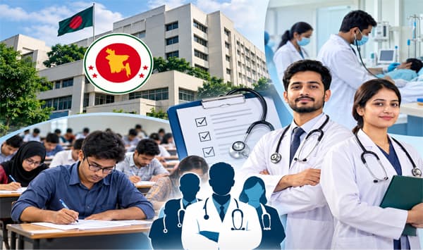 ৫১তম বিশেষ বিসিএসে পাঁচ হাজার চিকিৎসক নিয়োগের বিজ্ঞপ্তি