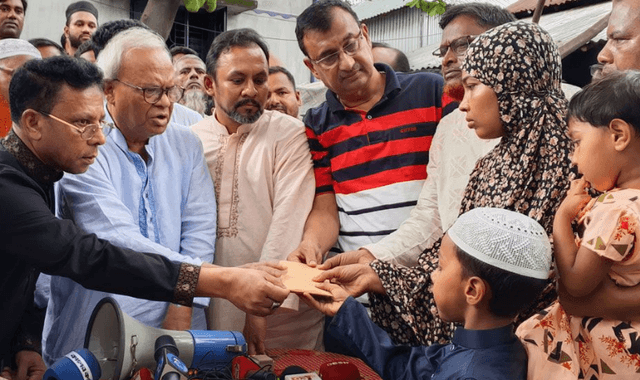 জুলাই আন্দোলনের শহিদের পরিবারে সহমর্মিতা প্রকাশ করল বিএনপি