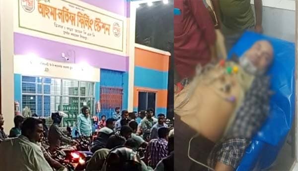 কাহারোলে পাম্পে পেট্রোল সংগ্রহ করতে গিয়ে একজনের মৃত্যু