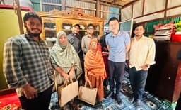 দেবীদ্বারে চীনা রাজনৈতিক পর্যবেক্ষক দল, জুলাই শহীদ পরিবারের সাথে সৌজন্য সাক্ষাৎ