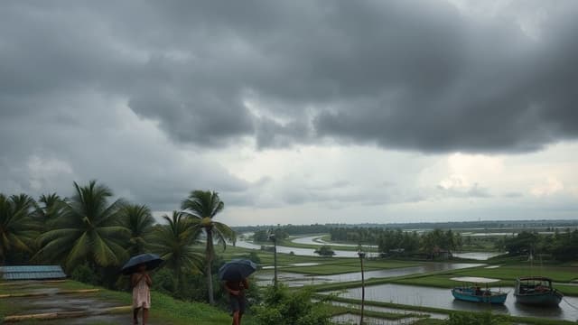 উত্তর বঙ্গোপসাগরে লঘুচাপের সম্ভাবনা, ৮ অঞ্চলে ঝড়-বৃষ্টির পূর্বাভাস