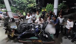 ভাঙ্গায় বাস-মোটরসাইকেল সংঘর্ষে প্রাণ গেল তিন যুবকের