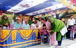 আত্রাইয়ে টাইফয়েড টিকাদান ক্যাম্পেইনের উদ্বোধন