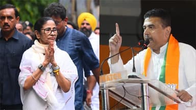 পশ্চিমবঙ্গ ভোট গণনায় হাড্ডাহাড্ডি লড়াই, এগিয়ে বিজেপি