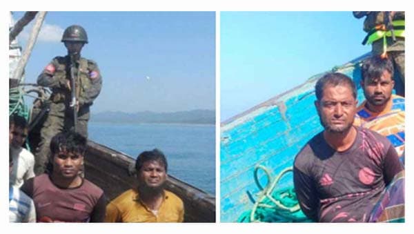 সেন্টমার্টিনের দক্ষিণে আরাকান আর্মির হাতে ১৩ বাংলাদেশি জেলে আটক