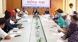 পাঁচবিবিতে আইনশৃঙ্খলা কমিটির মাসিক সভা অনুষ্ঠিত 