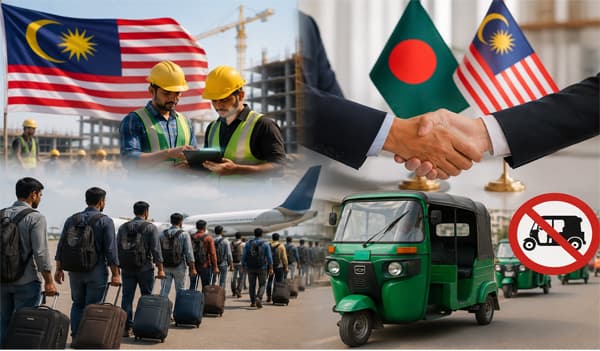 ছয় মাসে মালয়েশিয়ায় যাবে দুই লাখ বাংলাদেশি শ্রমিক