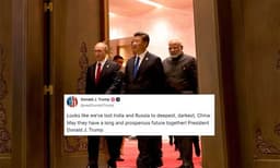 ভারত-রাশিয়াকে চীনের কাছে হারিয়েছে যুক্তরাষ্ট্র : ট্রাম্প