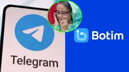 শেখ হাসিনার সঙ্গে যোগাযোগ ঠেকাতে টেলিগ্রাম ও বোটিম বন্ধ!