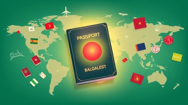 তিন ধাপ এগিয়ে বাংলাদেশের পাসপোর্ট, অবস্থান এখন ৯৪তম