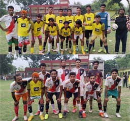 রাজবাড়ীতে প্রীতি ফুটবল ম্যাচে খলিলপুর একাডেমীর জয়