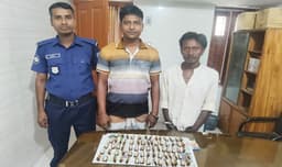 আত্রাইয়ে হেরোইন ও অ্যাম্পুলসহ ২জন মাদক কারবারি গ্রেফতার