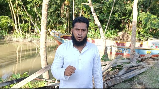 স্বেচ্ছাসেবক দল নেতার বিরুদ্ধে সেতু সরানোর অভিযোগ