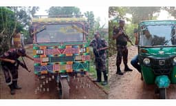 তেল পাচার রোধে ধামইরহাট সীমান্তে বিজিবির কঠোর নজরদারি 