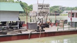 ঝালকাঠিতে দুই বছর পর যমুনা ওয়েল বার্জ ডিপোতে ডিজেল বিক্রি শুরু