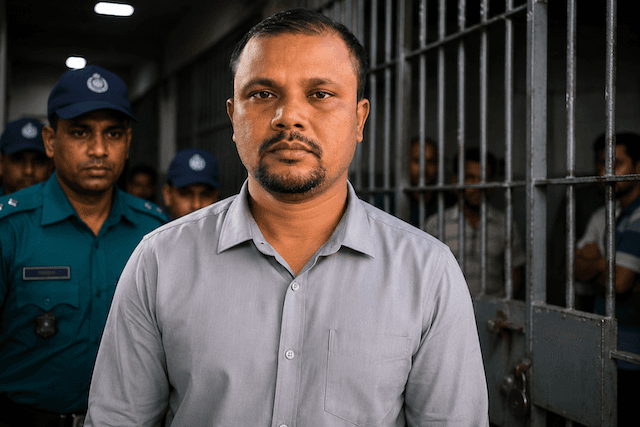 অর্থ পাচার মামলায় হরিদাস তরণী দাস কারাগারে, জামিন নামঞ্জুর