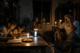ঘণ্টায় ঘণ্টায় বিদ্যুৎ যায়, ভোগান্তিতে ঝালকাঠি