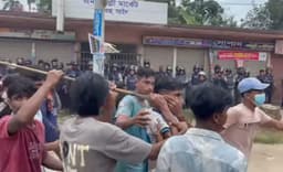 পাওনা টাকা নিয়ে রণক্ষেত্র সরাইল, শতাধিক আহত