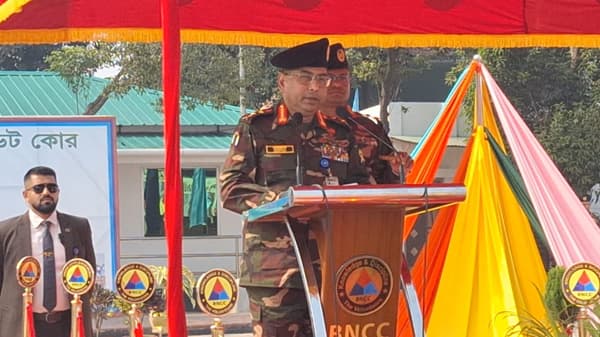 দেশের সংকটে বিএনসিসি ক্যাডেটরা অগ্রণী ভূমিকা পালন করছে: সেনা প্রধান