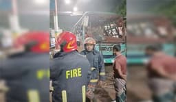 নোয়াখালীতে বাসের সিলিন্ডার বিস্ফোরণ, আহত চারজন