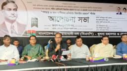 ডিসেম্বরে নির্বাচন না হলে নিজেরাই তারিখ ঘোষণা করবে বিএনপি: শামসুজ্জামান দুদু