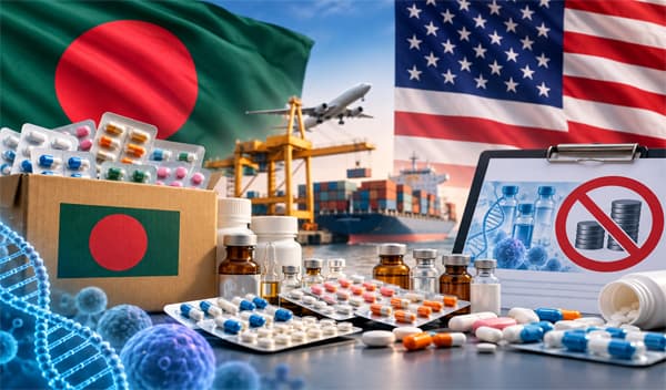 বাংলাদেশের বিশেষায়িত ওষুধে যুক্তরাষ্ট্রে শূন্য শুল্কের সুবিধা