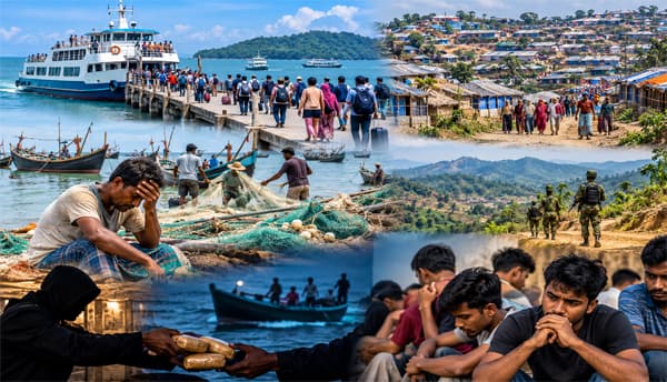 কর্মসংস্থানের সংকটে টেকনাফের যুবসমাজ, বাড়ছে অপরাধী চক্রের ঝুঁকি