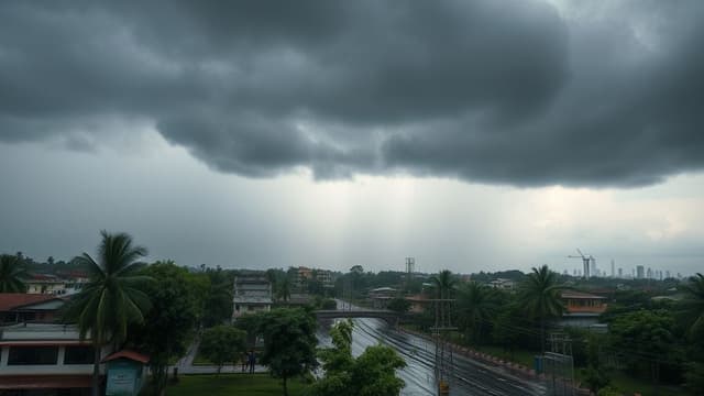 আগামী পাঁচদিন ভারি থেকে অতি ভারি বৃষ্টির সতর্কতা
