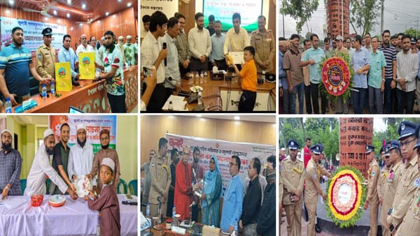 নানা আয়োজনে সারাদেশে পালিত হলো জুলাই গণঅভ্যুত্থান দিবস