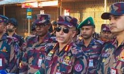 বিজিবির টহলে খাগড়াছড়ি শহরে শান্তি ফিরেছে: সেক্টর কমান্ডার 