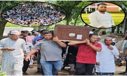 ১৬ দিন পর কফিনবন্দি হয়ে দেশে ফিরলেন প্রবাসী মুরাদ