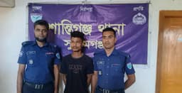 শান্তিগঞ্জে সিএনজি ছিনতাইকারী নিজাম ধরা, পুলিশের জালে সক্রিয় চক্রের তথ্য