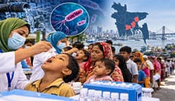 কলেরার টিকার প্রথম ধাপে বাদ পড়ল সাড়ে ৮ লাখ মানুষ
