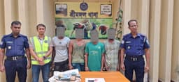 শ্রীমঙ্গলে পুলিশের অভিযানে ইয়াবাসহ ধরা ৫ মাদক কারবারি