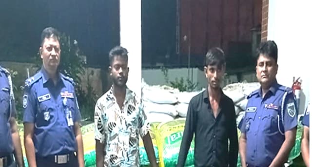 মৌলভীবাজারে হাইওয়ে পুলিশের অভিযান, চোরাই মালবাহী ট্রাক জব্দ ও দুইজন আটক