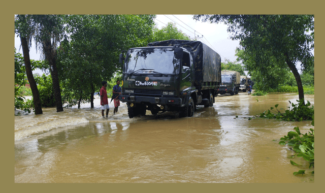 ফেনীতে বন্যার তাণ্ডব, সেনাবাহিনী উদ্ধার অভিযানে !