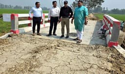 আত্রাইয়ে গ্রামীণ অবকাঠামো উন্নয়ন প্রকল্প পরিদর্শন