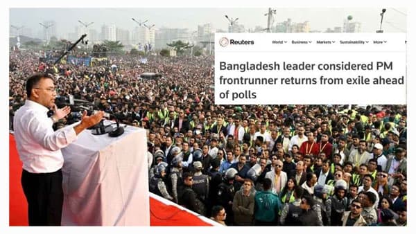 বিশ্ব গণমাধ্যমে সম্ভাব্য প্রধানমন্ত্রী তারেক রহমান