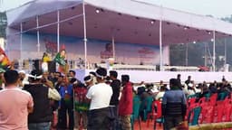 চট্টগ্রামের পলোগ্রাউন্ডে ভোর থেকেই বিএনপি নেতাকর্মীদের ঢল