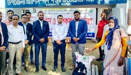 ধামইরহাটে ১৫০ ক্ষুদ্র নৃ-গোষ্ঠী পরিবারে ছাগল বিতরণ