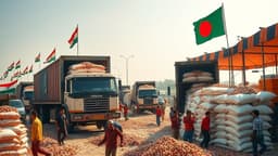 তিন দিনে দুই হাজার টন পেঁয়াজ আসায় বাজারে স্বস্তি