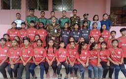 অর্জনের পথে পাহাড়ি কিশোরীদের ফুটবলযাত্রা শুরু